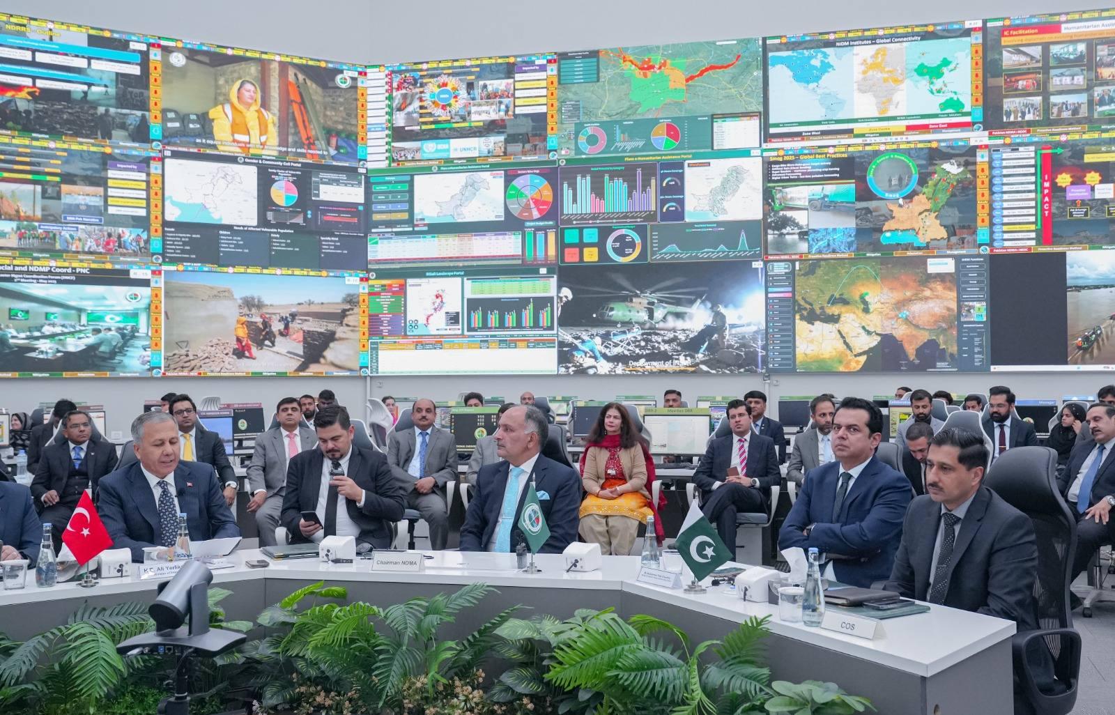 06-11-2025, A high-level Turkish delegation led by Interior Minister H.E. Ali Yerlikaya and AFAD President Mr. Ali Hamza Pehlivan visited NDMA Headquarters