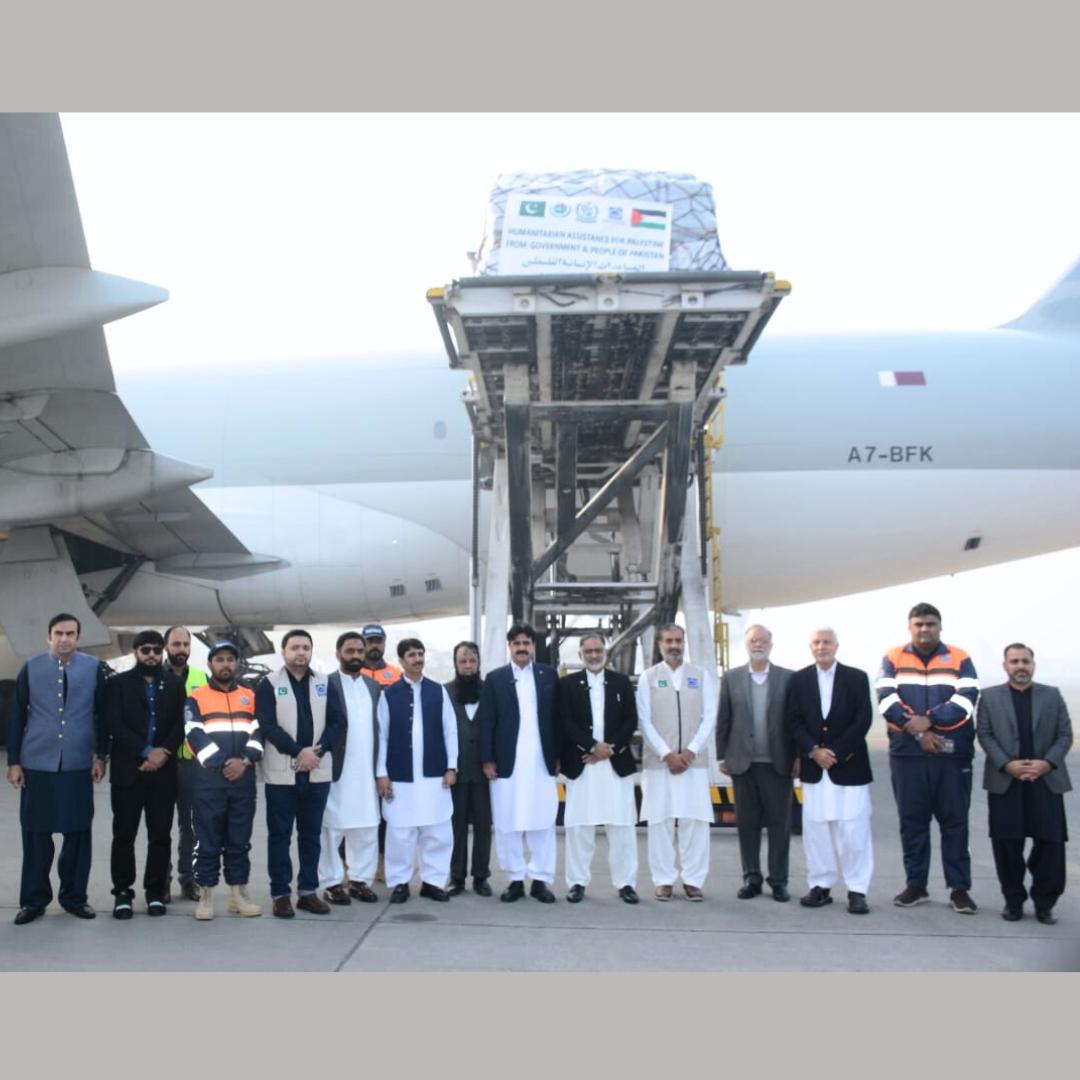 18-11-2025, Pakistan Dispatches 25th Humanitarian Assistance for Gaza