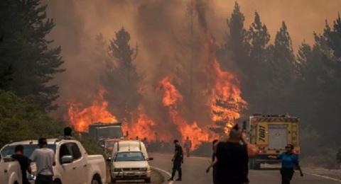 Wildfires spread to 15,000 hectares in Argentine Patagonia