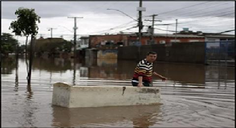 At least six dead, thousands displaced as heavy rains hit northeastern Brazil