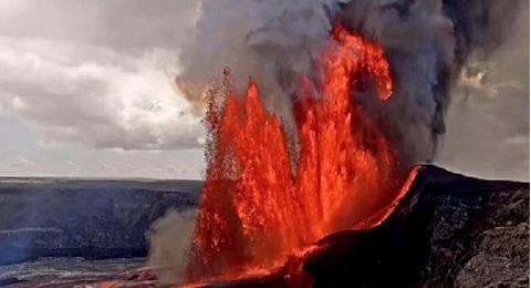 One of the world's most active volcanoes erupts again in Hawaii