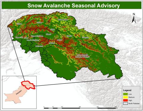 Avalanche Seasonal Projection December 2024-April 2025