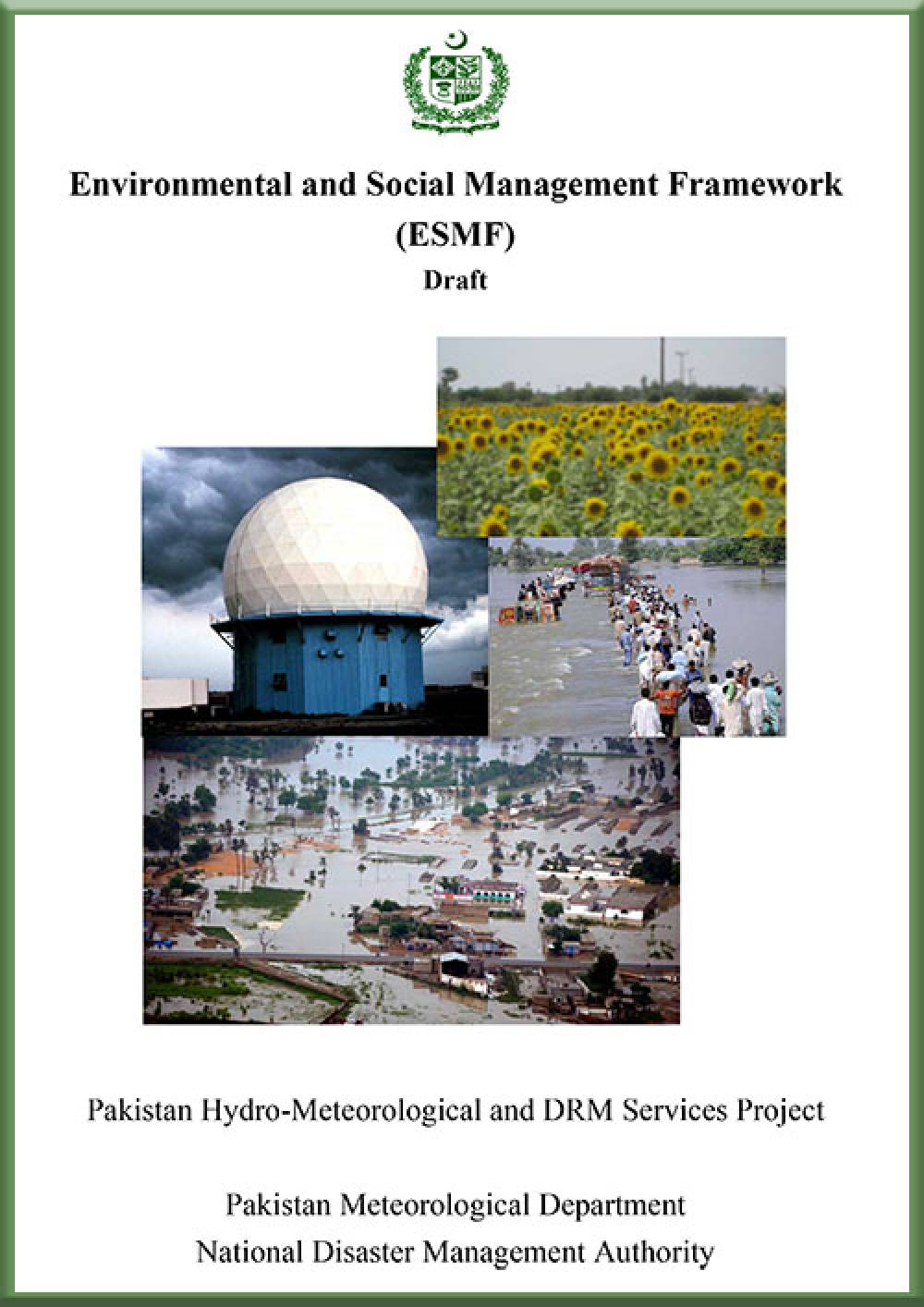 Environmental and Social Management Framework(ESMF)-DRM Services Project