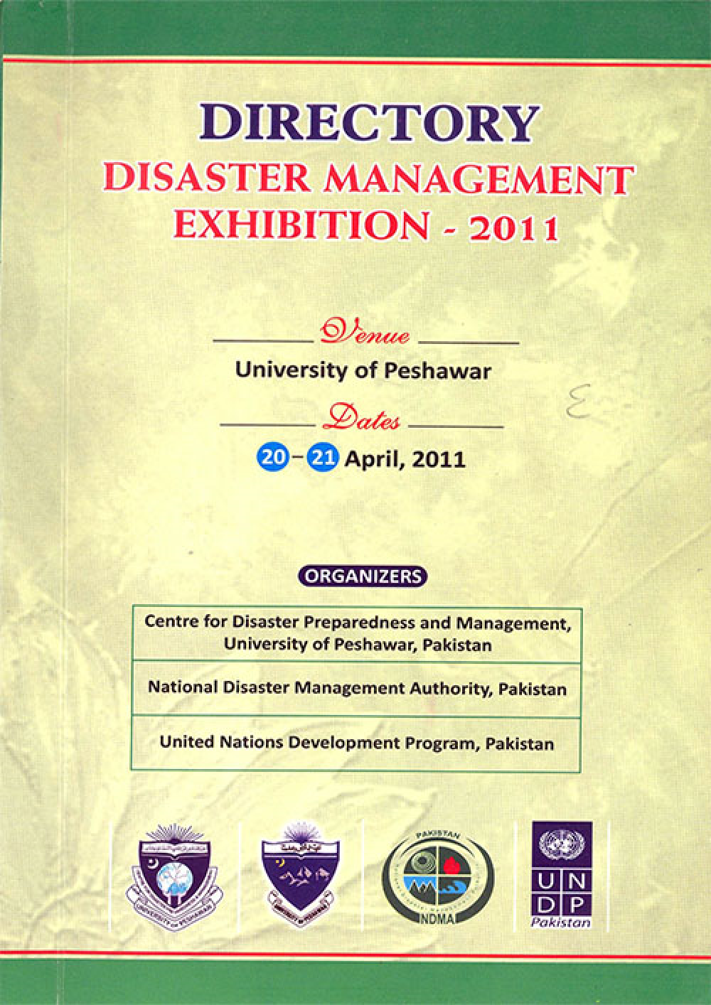 Directory Disaster Management Exhibition 2011
