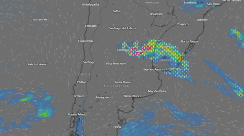 Heavy Rainfall Forecast - Northern Argentina and Uruguay