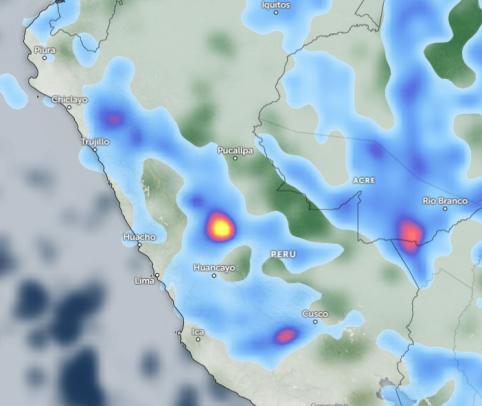 Heavy Rainfall & Flood Alert – Peru