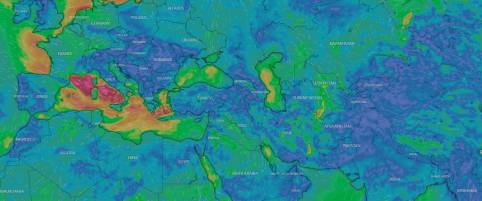 Potential Mid-January Weather Influence from Europe to Pakistana