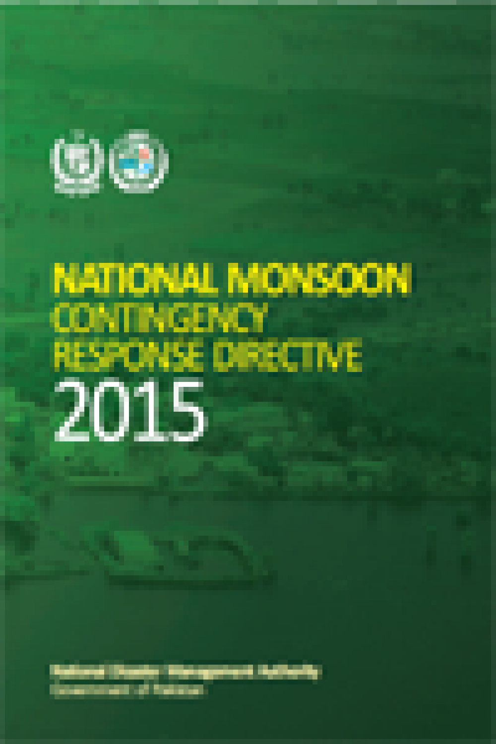 National Monsoon Contingency Response Directive 2015