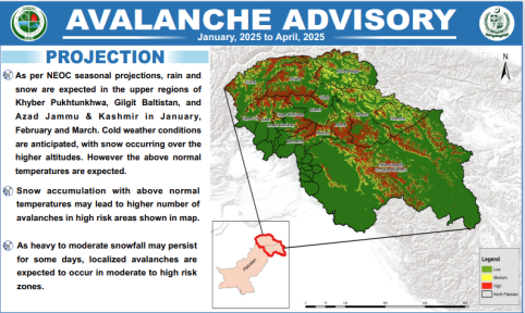 Avalanche Seasonal Projection JFM