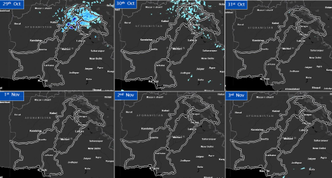 Weather Projection 29 Oct-3 Nov 2024