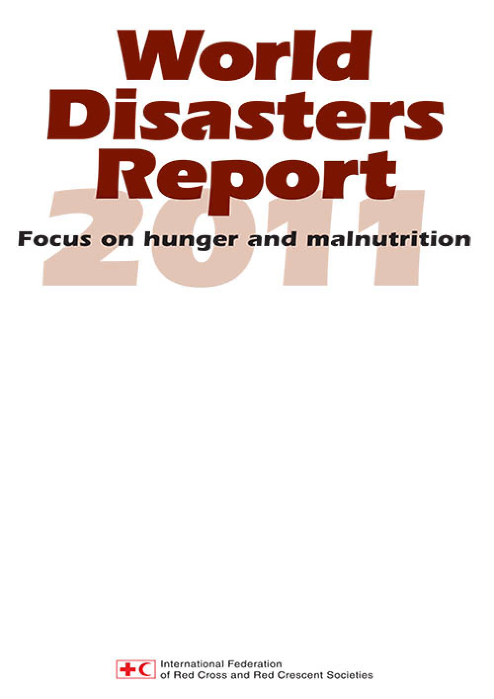 World Disaster Report 2011