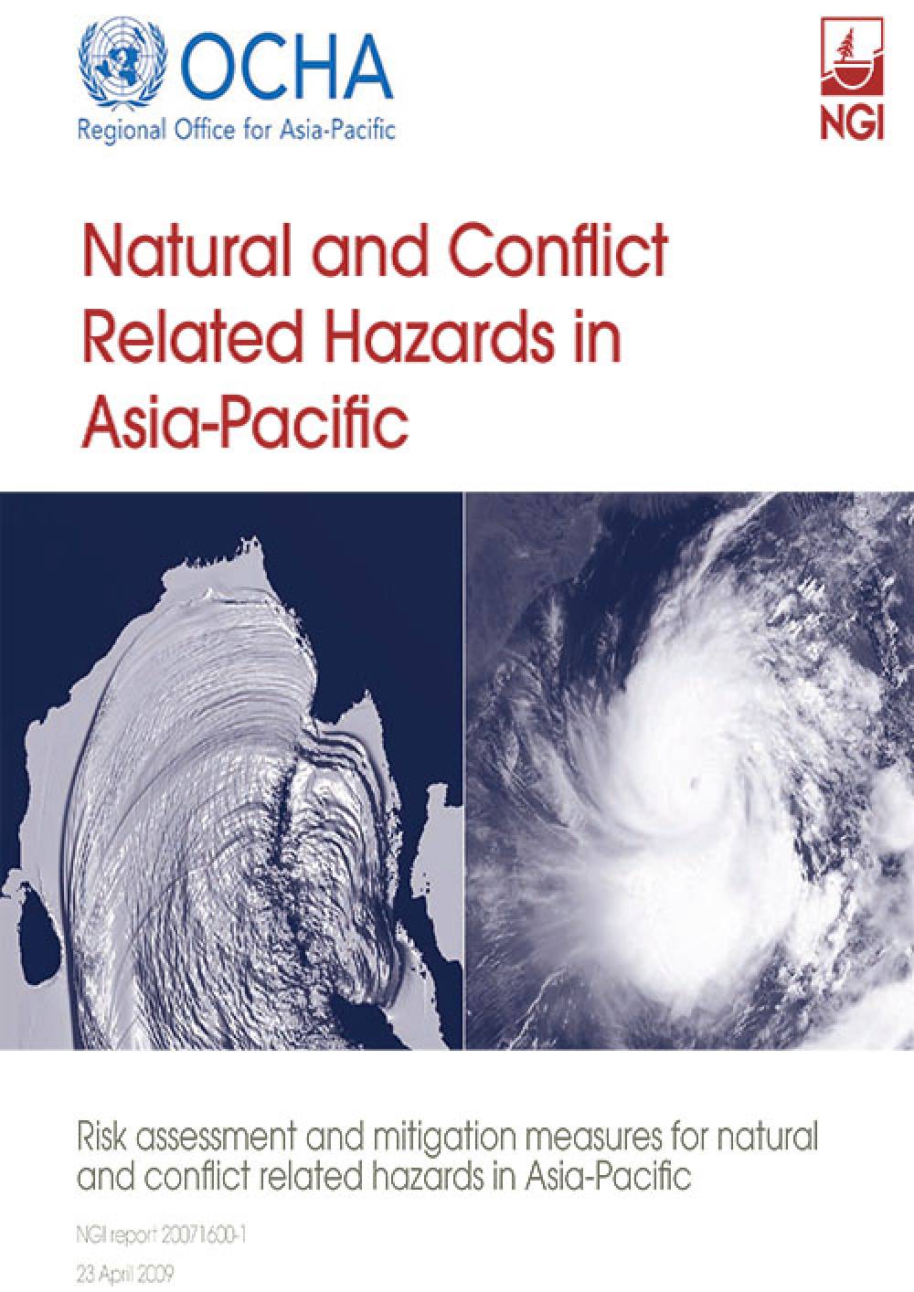 Natural Conflict Related Hazard in Asia Pacific