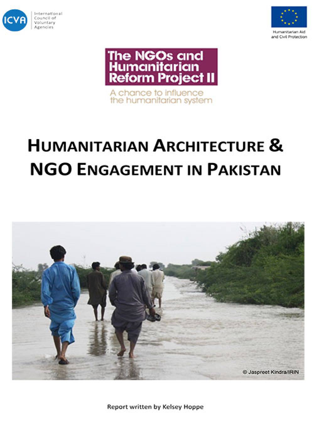 Humanitarian Architecture & NGO Engagement in Pakistan