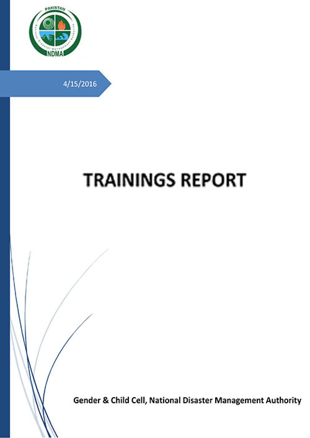 Post Training Report