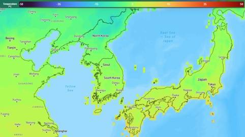 Cold wave - Korea