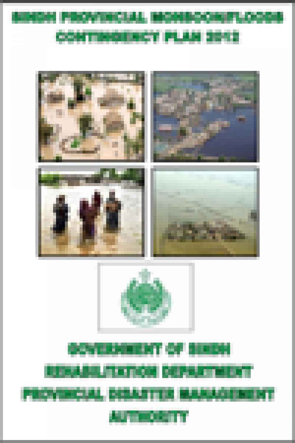 Sindh Monsoon Flood Contingency Plan 2012