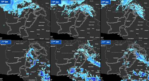Weather Advisory (18th to 23rd Jan, 2026)