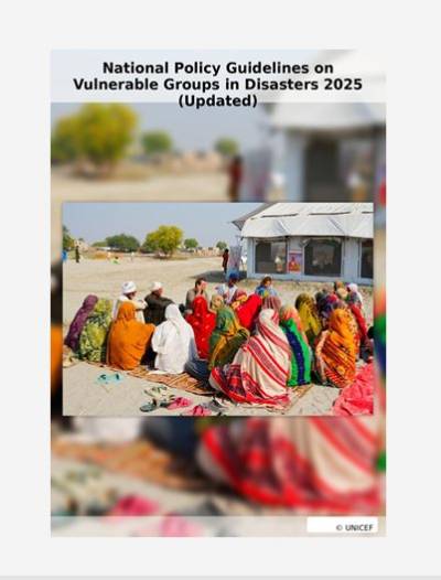 NATIONAL POLICY GUIDELINES ON VULNERABLE GROUPS IN DISASTERS - ENGLISH (2026)