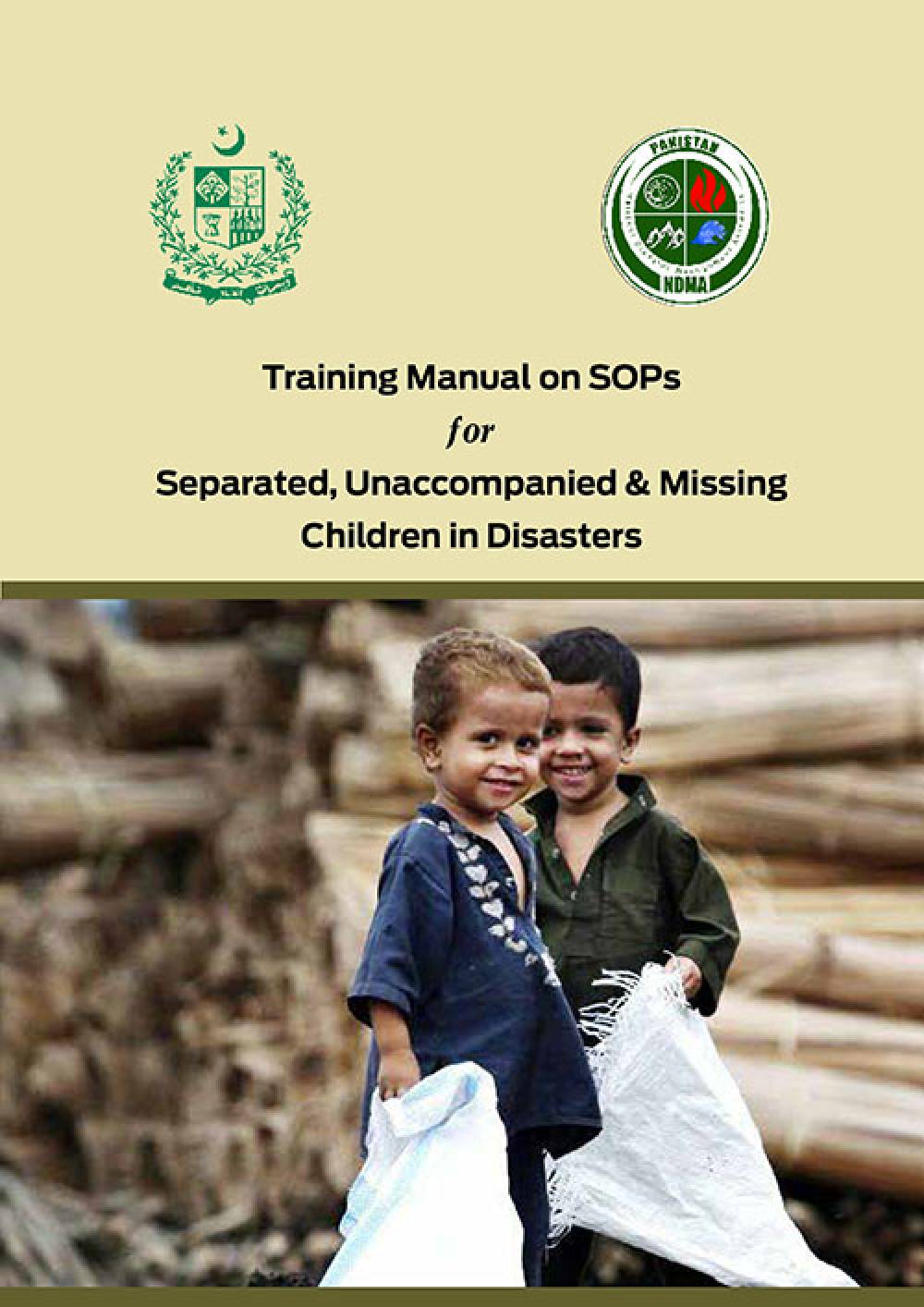 Training Manual on SOPs for Separated, Unaccompanied & Missing Children in Disasters