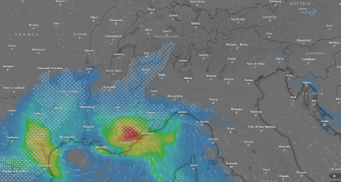 Heavy Rainfall, Snowfall and Flooding Risk - Western Alps