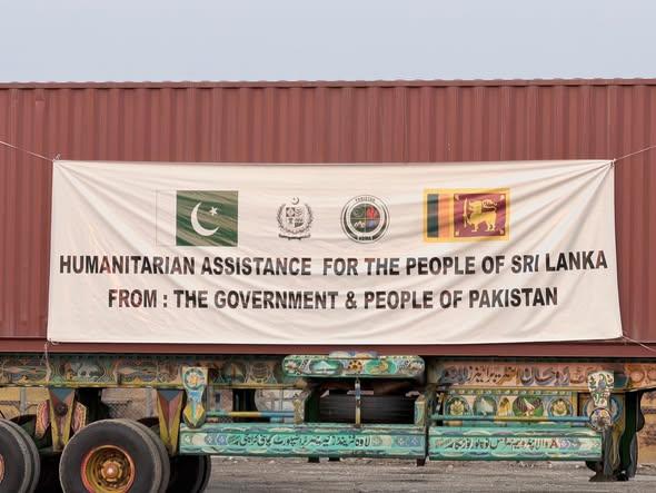02-12-2025, Pakistan Sends 200 Tons of Humanitarian Aid to Sri Lanka on PM’s Directives