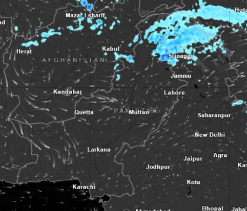 Weather Projection 20-25 Nov 2024