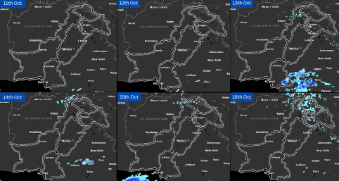 Weather Projection 11-16 October 2024