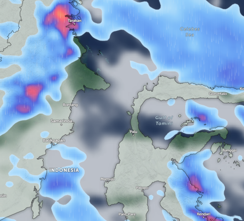 Heavy Rainfall and Flooding in Indonesia