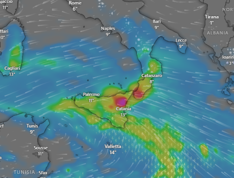 Italy Weather Alert – Heavy Rainfall