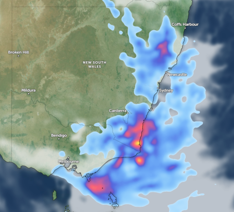 Heavy rainfall and flooding- South Eastern Australia