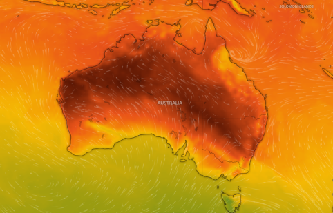 Extreme Heatwave & Elevated Forest Fire Risk in Australia