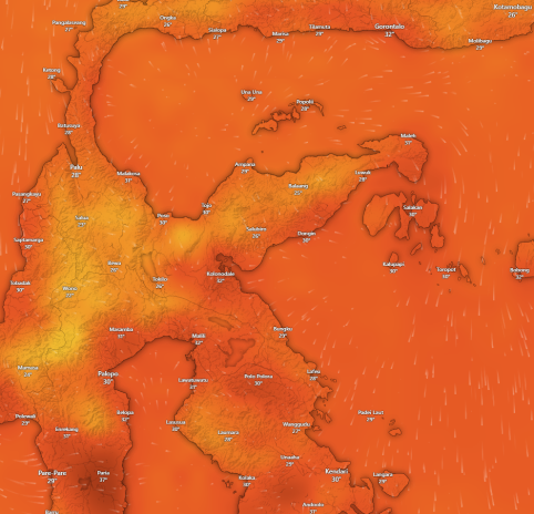 Extreme heat - Indonesia
